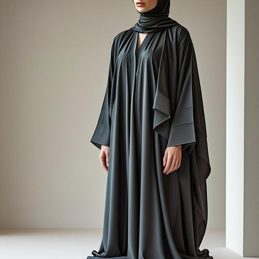 Ameera Luxury Silk  Abaya