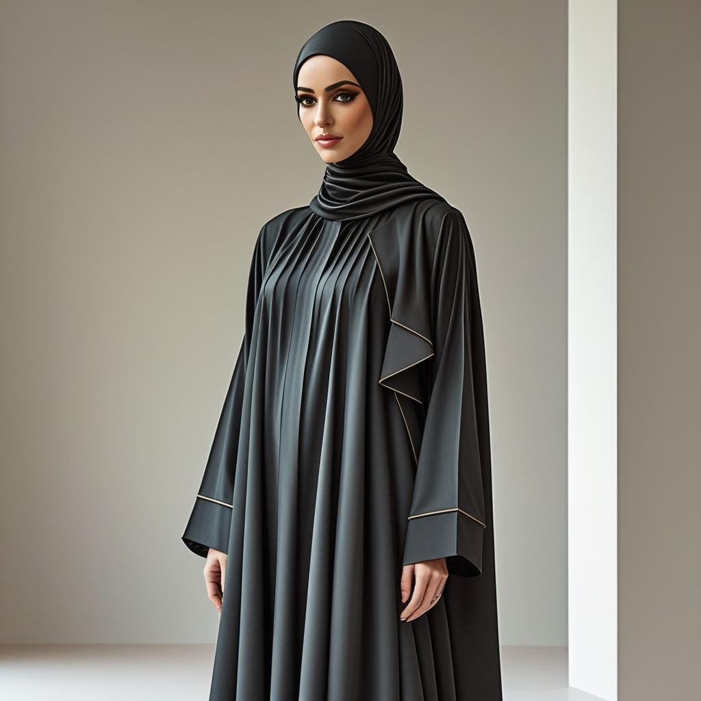 Ameera Luxury Silk  Abaya